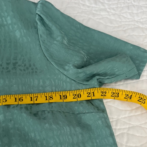 A New Day Textured Teal Midi Dress - Picture 5 of 7